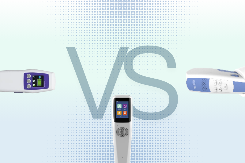 Jämför Accuvein AV500 vs VeinSight VS500 vs AimVein Pro 2.0