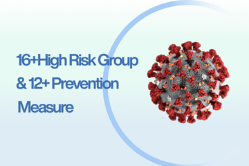 16+High Risk Group & 12+ Prevention Measure | COVID-19