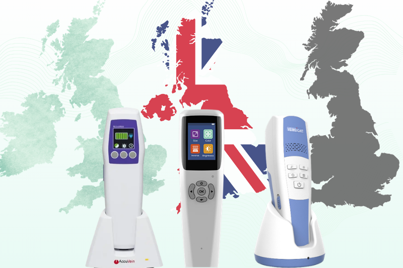 Top 8 der tragbaren Nahinfrarot-Venenfinder in Großbritannien