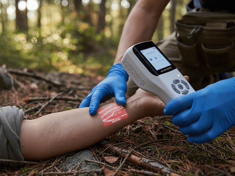 EMS-CARE-aimvein-vein-finder-application