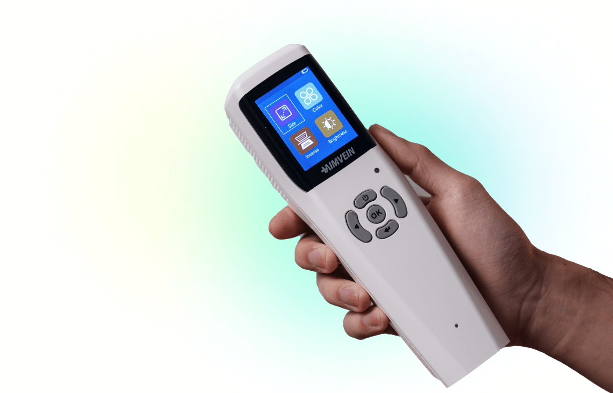 Handheld-vein-finder-for-injection-training