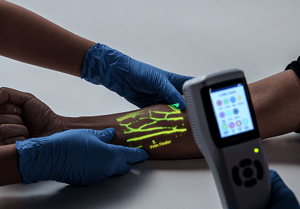 Aimvein Pro 3.0 vein detection device for clinic use